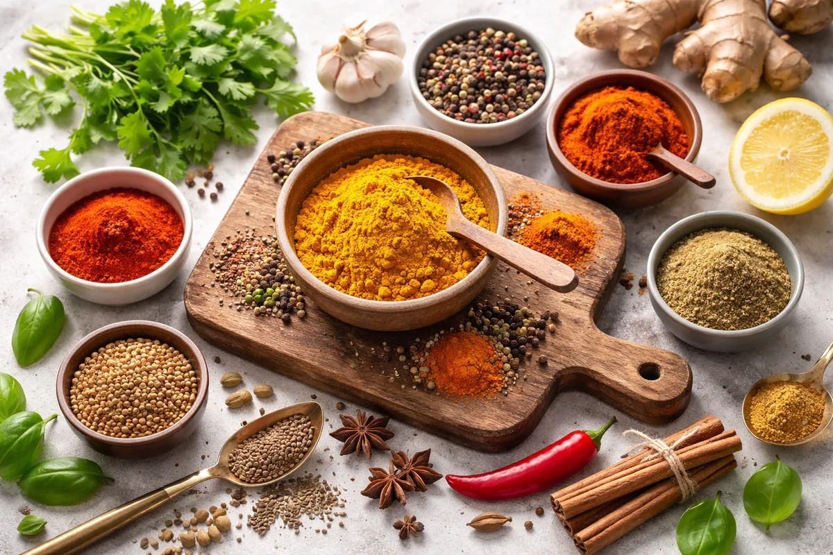 Cuisiner avec les épices : un voyage sensoriel et bénéfique pour la santé