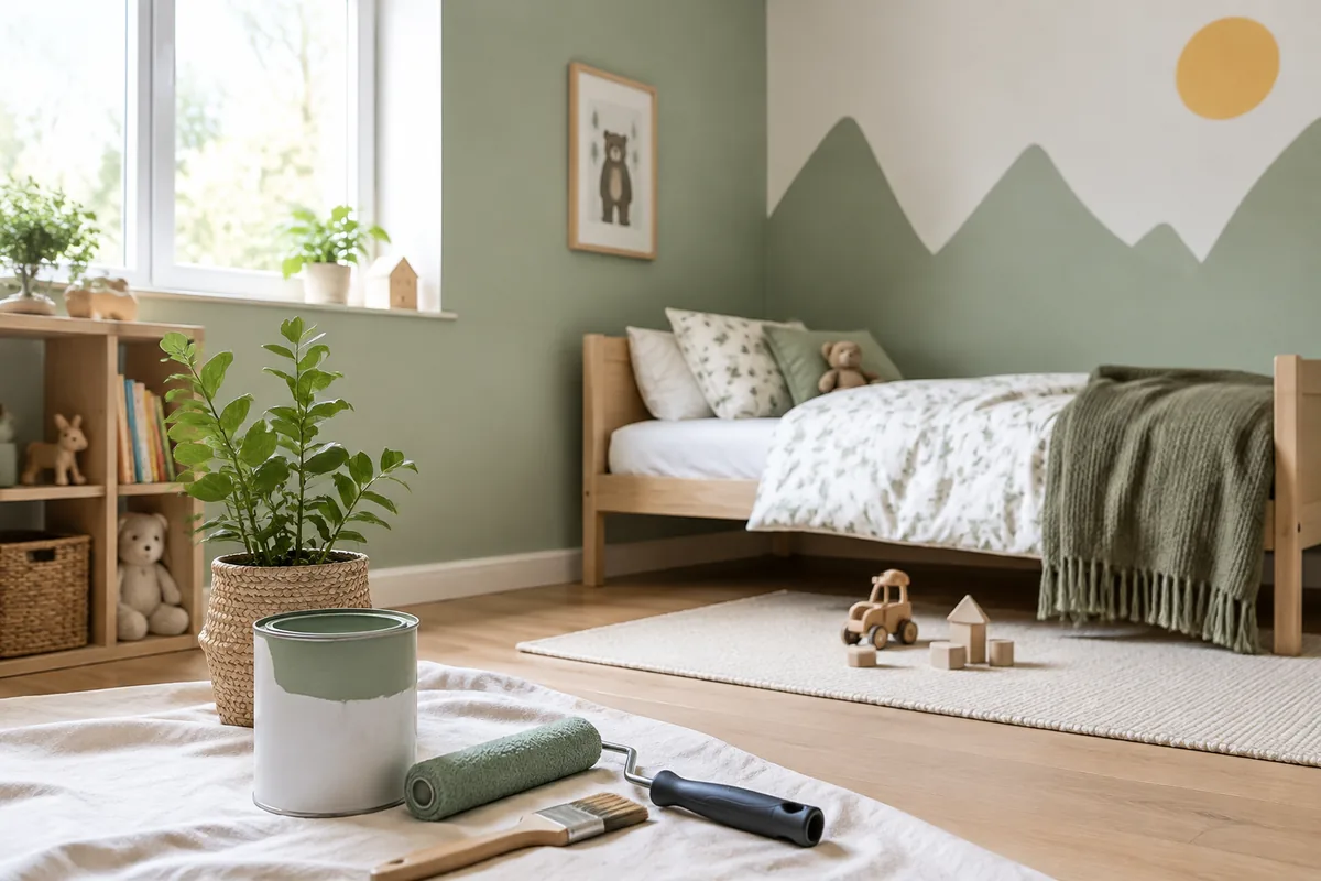 Comment choisir une peinture écologique pour une chambre d’enfant