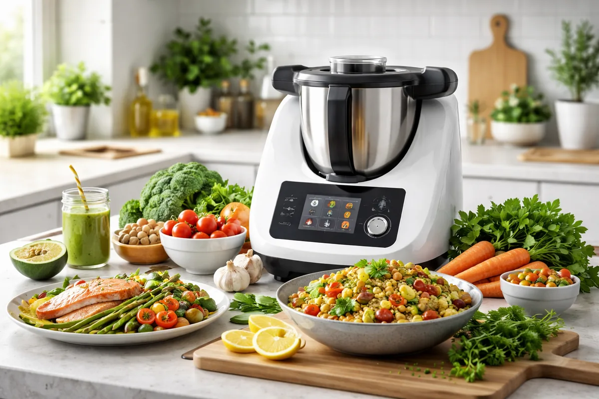Comment préparer des plats sains et équilibrés avec un robot de cuisine