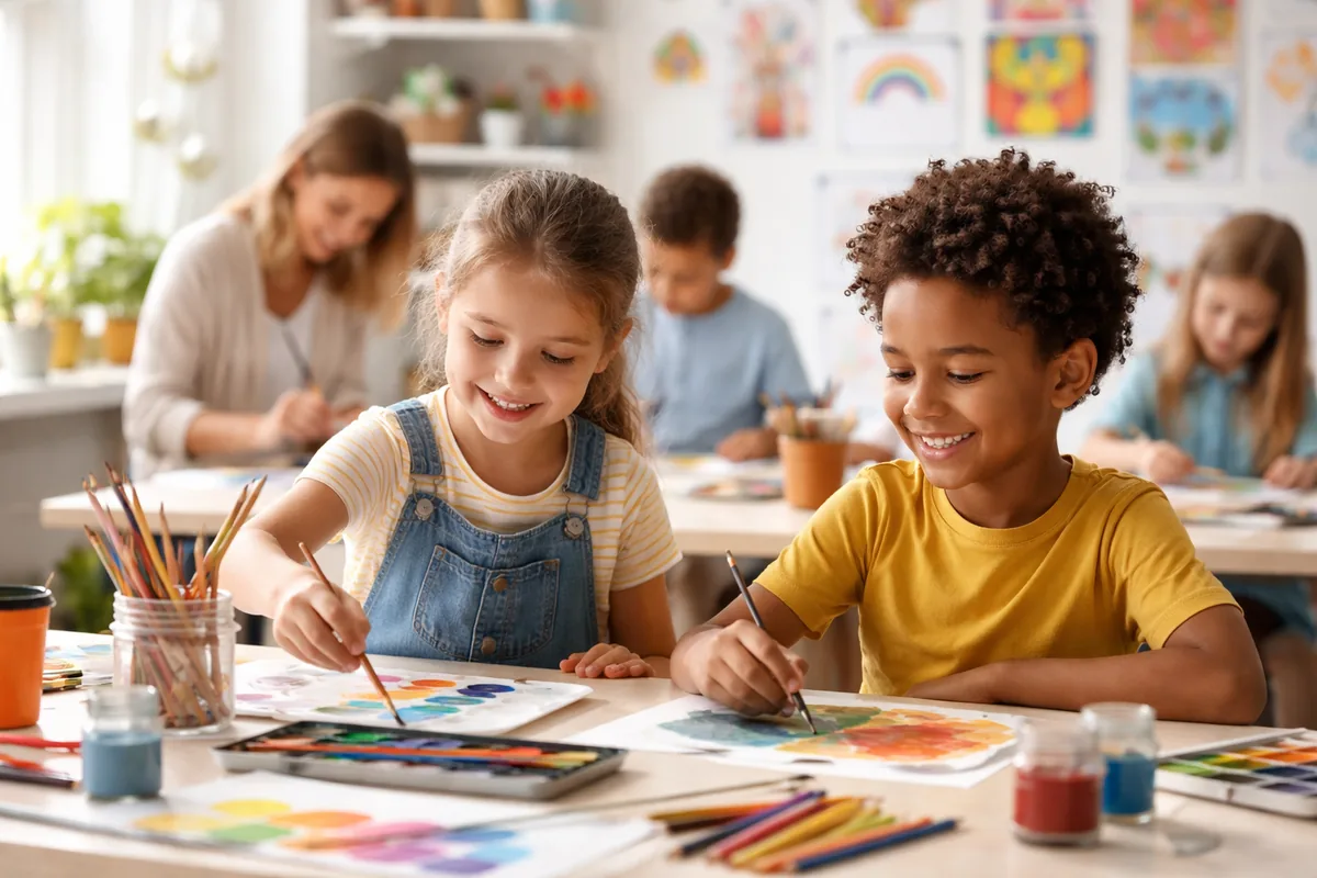 Les bénéfices de l'éducation artistique à l'école