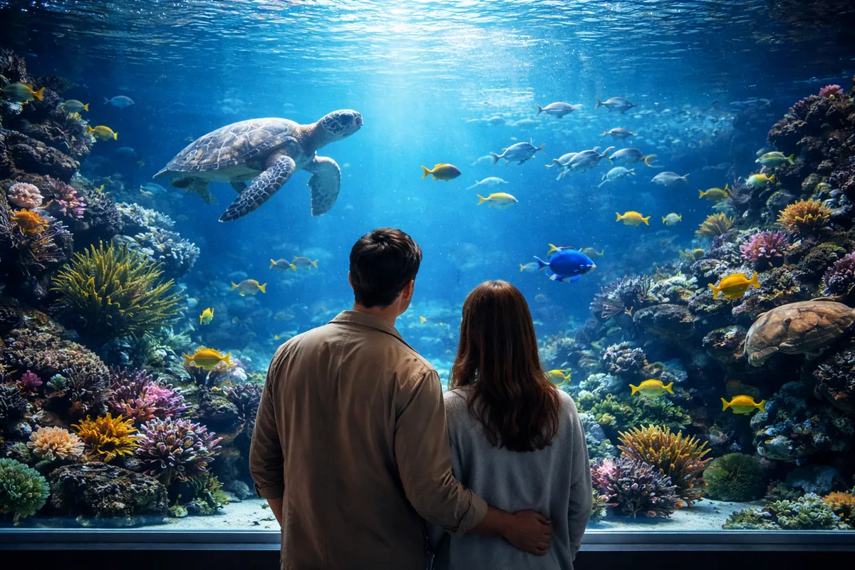 Les merveilles des aquariums : un monde sous-marin à portée de main