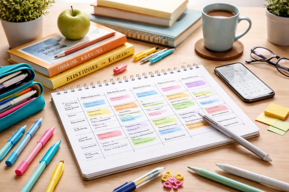 Comment élaborer un planning de révisions pour le Bac et le Brevet